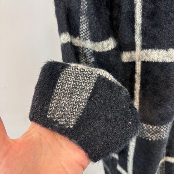 Lyla & Luxe Plaid Open Front Spring - Fall Shacket Cardigan Lightweight Coat S - Picture 7 of 9